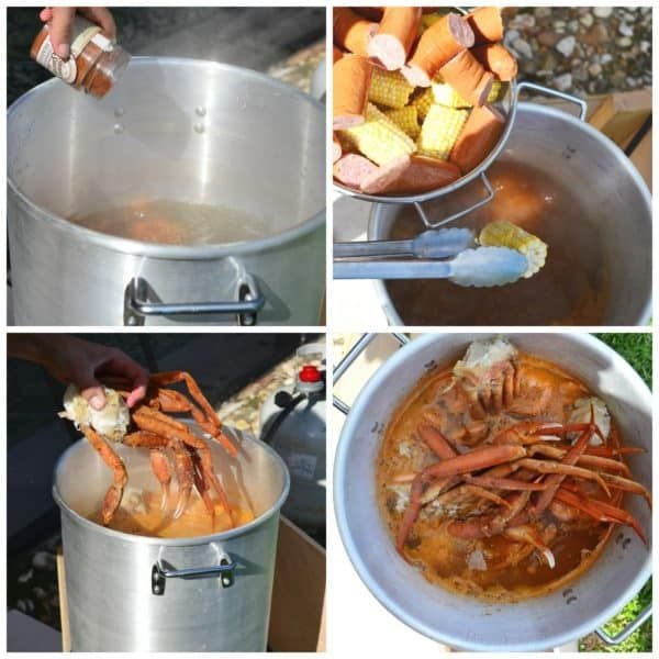 Seafood Boil in a bag in the oven