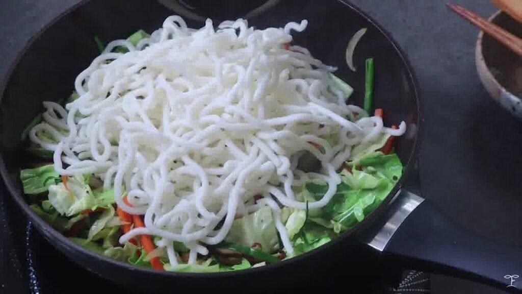 Vegan Yaki Udon (Stir-Fried Noodles)