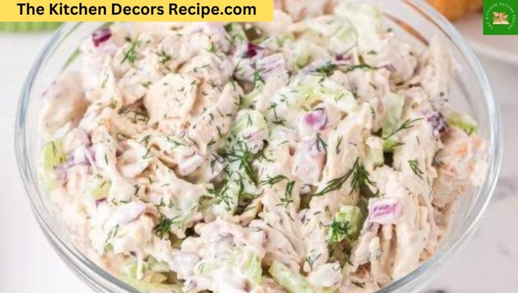 How to make chicken salad with mayo and sour cream without