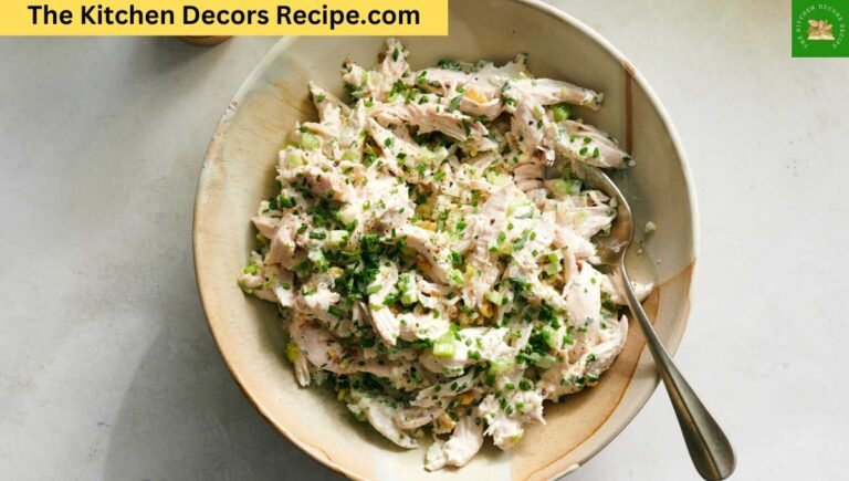 How to make chicken salad with mayo and sour cream without