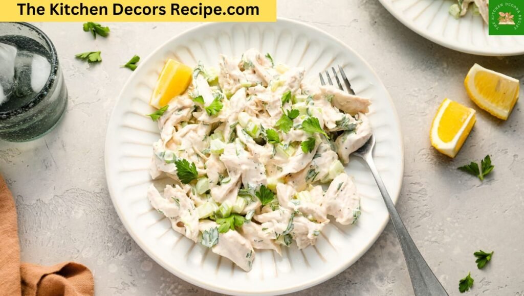 How to make chicken salad with mayo and sour cream without