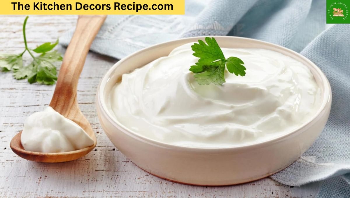 How to make sour cream out of mayonnise